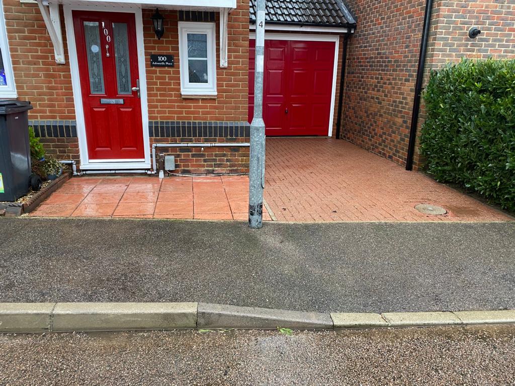 Driveway Cleaning After